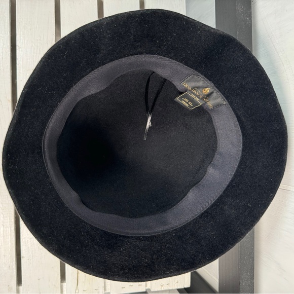 NEW Helen Kaminski RABBIT FUR FELT Cloche Hat, Adjustable Fits XS-M, $395 - Picture 7 of 9